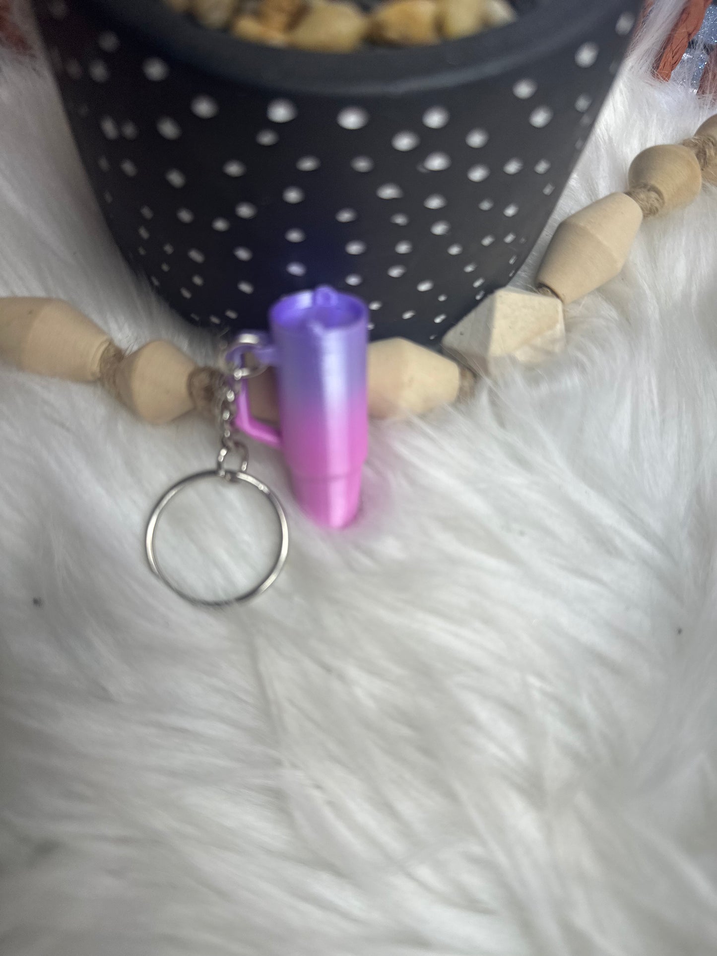 Mini tumbler keychains