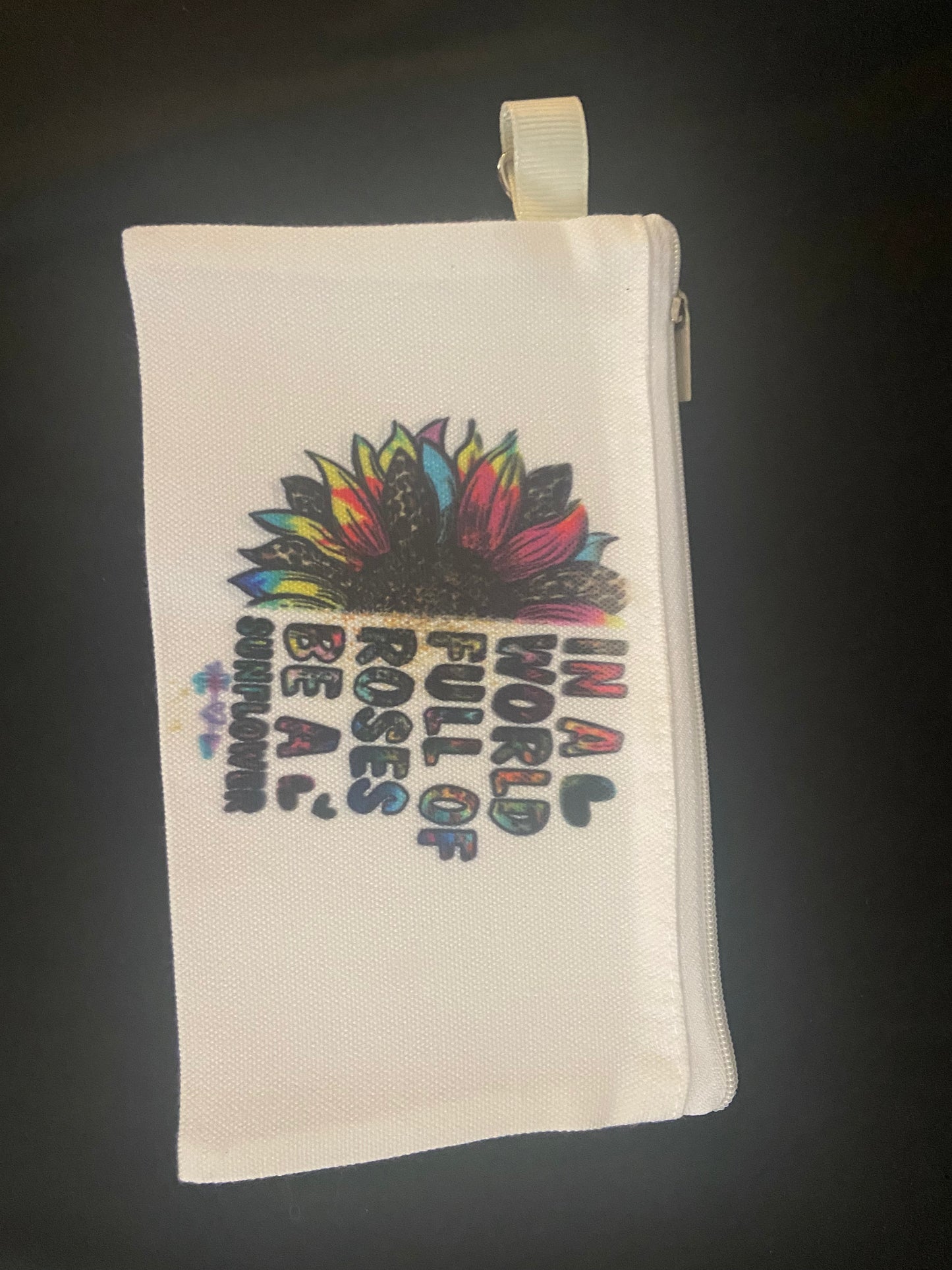 Sunflower Cosmetic Bag