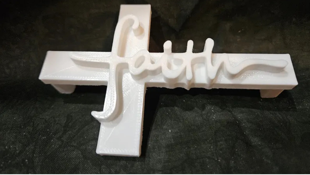 Faith Cross 3D Handle