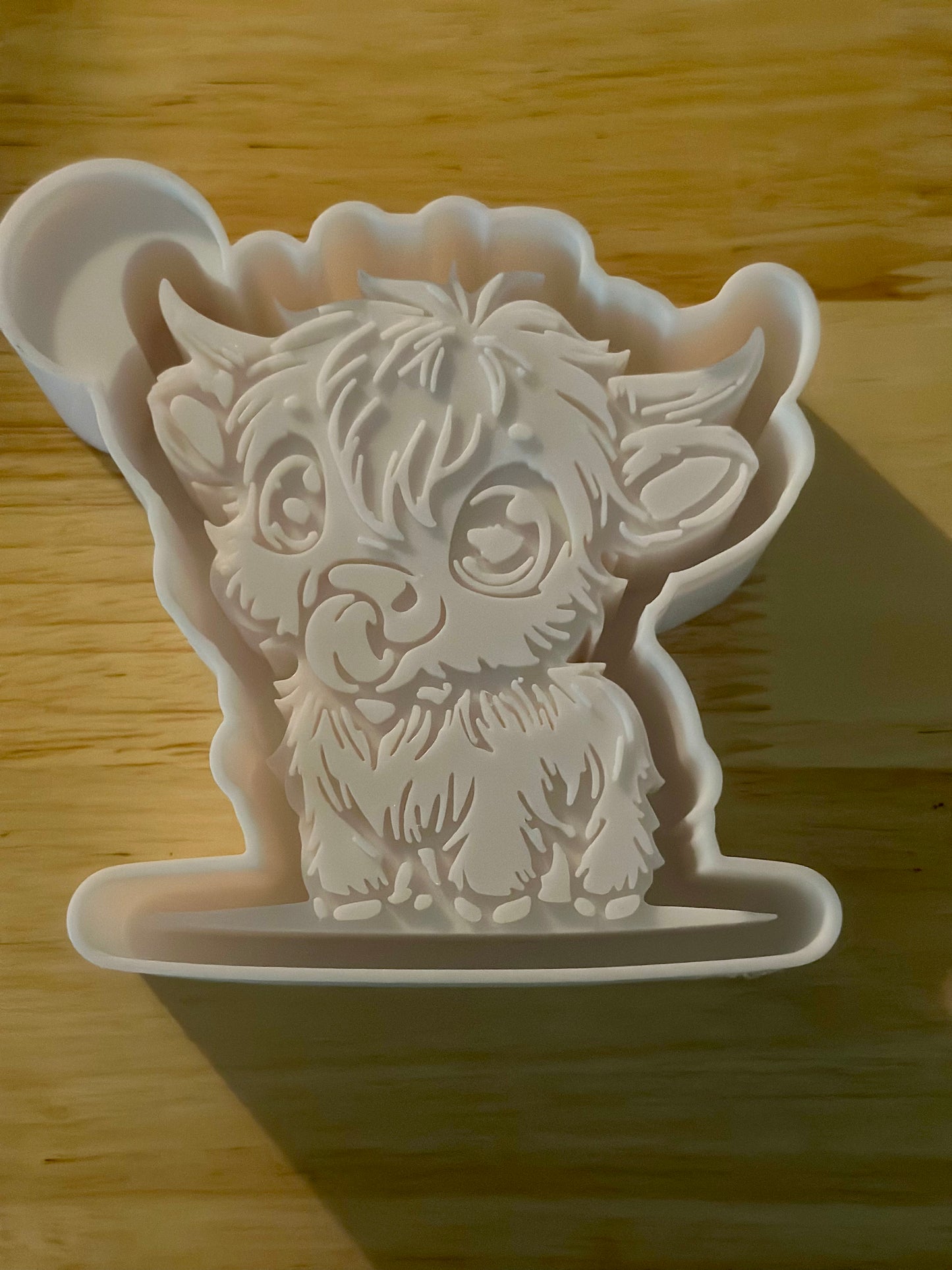 Baby highland cow mold