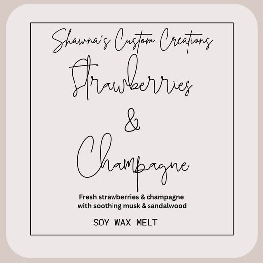 Strawberries & Champagne Wax Melts