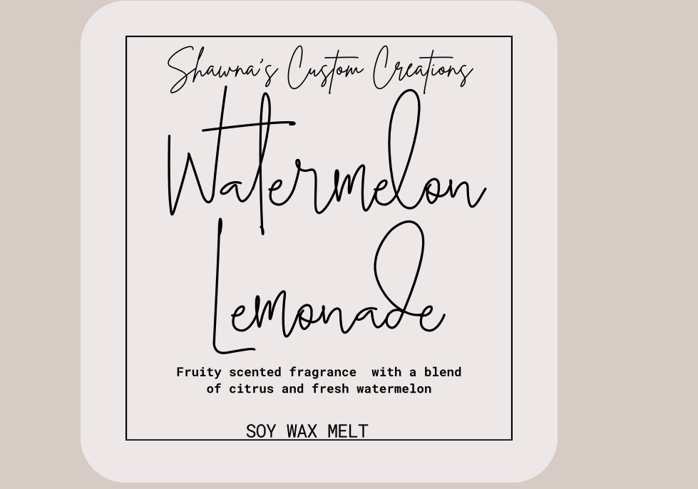 Watermelon Lemonade Wax Melts