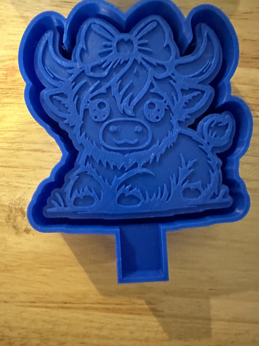 Baby Highland Cow Mold