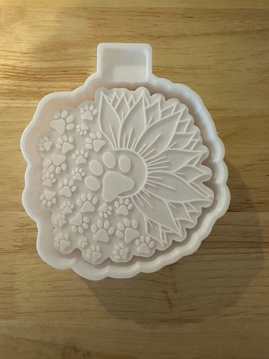 Sunflower & Pawprints Mold