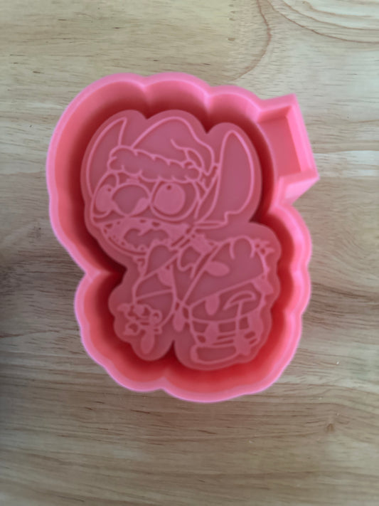 Stitch-Christmas Mold