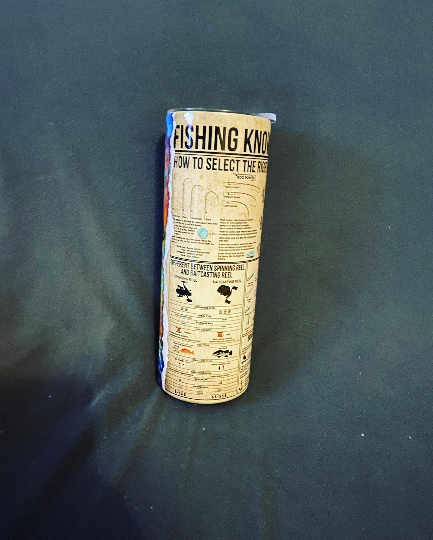 20 Oz. Fishing Knowledge Tumbler