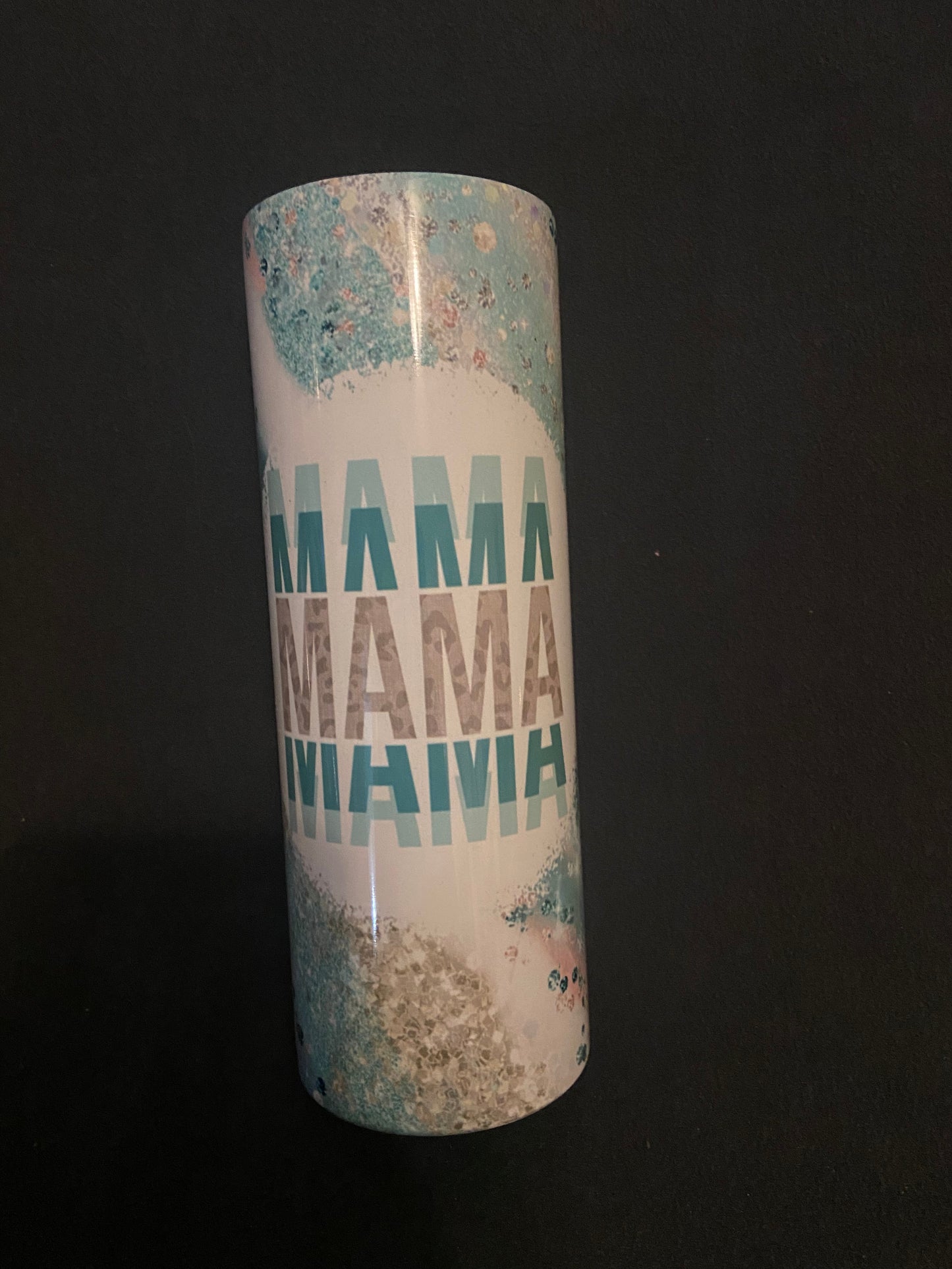 20 Oz Mama Teal Tumbler